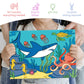 3 Pack Creative Kids Paint By Numbers Kit Canva Paint For Kids Includes 8X10 Inch Framed Canvas With 19 Acrylic Paints, 5 Brushe