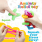 Kryfa Alphabet Learning Toys for Toddlers, 40 Pcs Colorful Sensory Bin Filler, Plastic, Ages 3-5, Perfect Stocking Stuffers