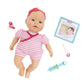 Baby Sweetheart Medical Time 12" Soft-Body Newborn Doll with Accessories, Multicolor, Model BG7005Z, Polyester Material