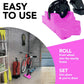 50 Strong Scooter Stand - Fits Most Scooters - Interlocking Offset Extra Stable Base - Pink