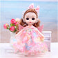 Sufeasdf 4 Pcs 6 Inch Princess Girl Mini Dolls, Small Princess Dolls, Little Girl Miniature Dolls For 3+ Year Old Girls