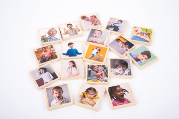 My Emotions Wooden Tiles 18/Set
