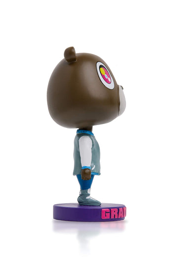 Bobble Supply Graduation Bear Bobblehead - Multicolor Hip Hop College Dropout Statue