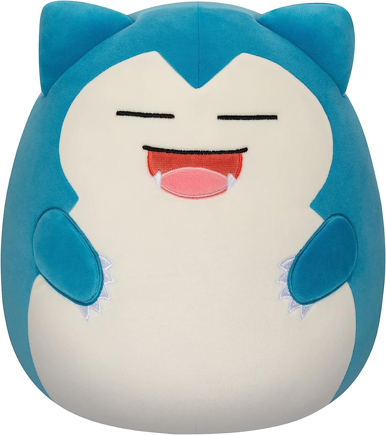 Squishmallows 14-Inch Snorlax Plush, Ultrasoft Blue and White Stuffed Animal, Model SQPK00103