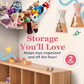 Lilly'S Love Stuffed Animal Storage Hammock - Large 2 Pack, Corner Hanging Stuffed Animal Net Organizer, Stuffed Animals Toy Sto