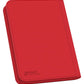 Ultimate Guard Zipfolio 160 - 8 Pocket Xenoskin Red