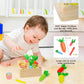 Ancaixin Montessori Toys For 1 Year Old, Magnetic Wooden Toys For 12 Months Boys And Girls, Educational Carrot Toy For Toddlers,