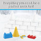 Superio Sandcastle Building Kit Snow Brick Maker Snow Sand Beach Toys for Kids and Adults Igloo Snow Block Form for Snow Forts o