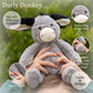 Worlds Softest Plush Darly Donkey, Lushee, Large, 16 Stuffed Animal for Baby, Toddler, Kids, Adults - Donkey Plush Toy- Adorabl