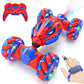 Unique 4WD 360 Rotating Gesture Sensing RC Stunt Car, Double-Sided Driving RC Drift Car with Lights, Music & Spray, Kids Outdoor
