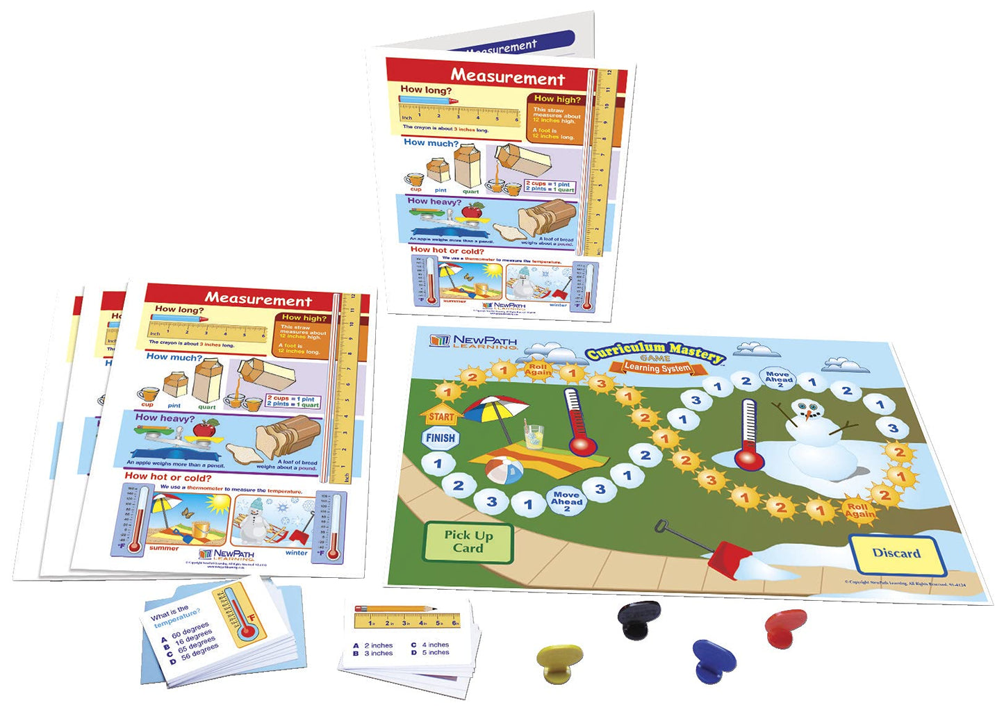 Newpath Measuring Learning Center Game, Grades 1 To 2