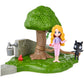 Wizarding World Magical Minis Care of Magical Creatures Playset with Luna Lovegood Figure, Ages 5+, Plastic, Model 6061845