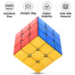 D-Fantix Magnetic Mirror Reflective Speed Cube 3X3X3, Cyclone Boys Original Stickerless Magic Cube, 3D Brain Teaser Cube, Personalized Shiny Cube Puzzles Gift For Kids Adults (56Mm)