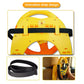 Redcrab Steering Wheel Car Driving Simulated Toy With Light And Music For Kids, Pretend Driving Seat Toys,Baby Electric Early Learning Educational Toys For Boys And Girls(Orange)