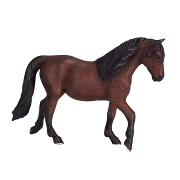 Mojo Morgan Stallion Bay Realistic Equestrian Horse Club Hand Painted Toy Figurine