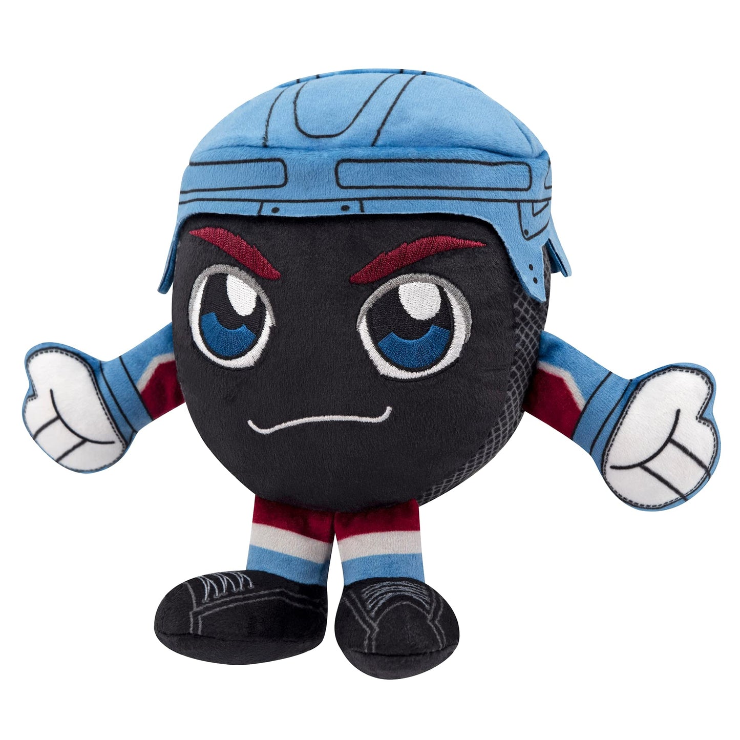 Bleacher Creatures Colorado Avalanche 8'' Kuricha Hockey Puck Sitting Plushies- Soft Chibi Inspired Plush