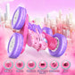 Jimdella Remote Control Car,360 Flips Rotating Stunt RC Cars,Double Sided RC Car with LED Lights,New Upgrade 2.4Ghz All Terrain