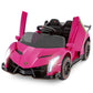 OLAKIDS 2 Seater Kids Ride On Car  12V 4WD Licensed Lamborghini Veneno Electric Vehicle with Remote Control  Toddlers Battery Powered Toy Gift with 2 Speeds  Rocking Mode  Music  USB  MP3 (Pink)