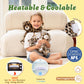 MorisMos Leopard Stuffed Animal Duo  Freezable & Microwavable Cheetah Stuffed Animals  Long-Arms Hugging Leopard Toy  Heating Pad Plush Cheetah Toys for Girl Kid mature-themed Gift/Room Decor