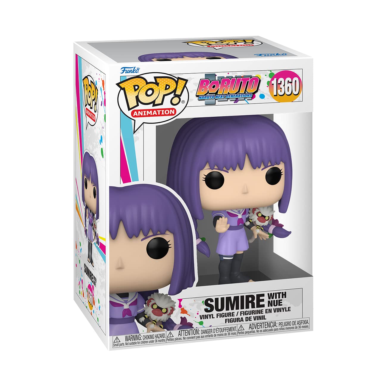 Funko Pop! Animation: Boruto - Sumire Kakei With Nue - Boruto: Naruto Next Generations - Collectable Vinyl Figure - Gift Idea - Official Merchandise - For Kids & Adults - Anime Fans
