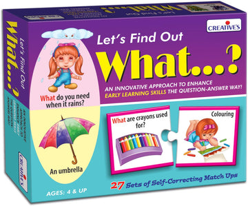 Creative Educational Creative Pre-School Let'S Find Out What Game