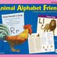 Animal Alphabet Friends Flashcards  Abeka Kindergarten 2, 3, 4 Year Old K4 Kindergarten Letter Recognition, Sounds, And Formati