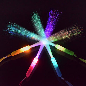 M.Best 30Pcs Glow Sticks Party Supplies, 3 Modes Colorful Flashing Led Light Up Glow Wands Sticks For Party Favors