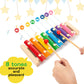 Mcpinky Xylophone For Kids, Xylophone Musical Toy With Child Safe Mallets Educational Musical Instruments Toy For Toddlers 1-3