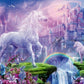 Ravensburger Unicorn Kingdom 100 Piece Xxl Glitter Jigsaw Puzzle For Kids - 12907 - Every Piece Is Unique, Pieces Fit Together Perfectly
