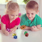 Artcreativity Colored Foam Dice Set - Pack Of 24-1.5 Inches Big - Colorful Dice Set - Six Assorted Colors - Fun Playing Games - Great Gift For Kids