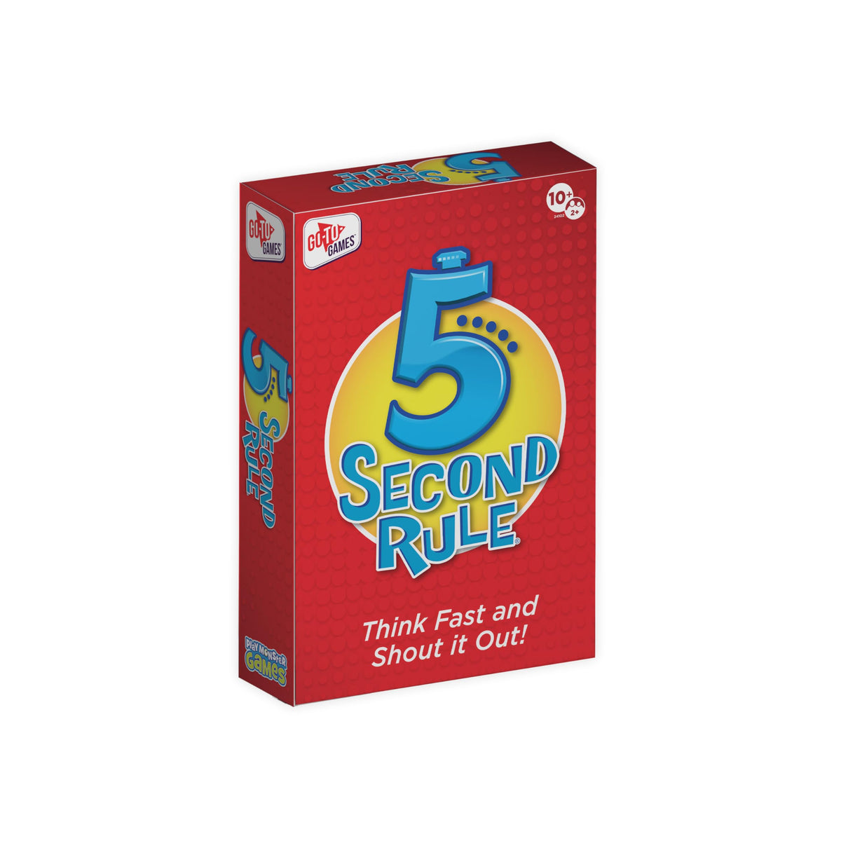 PlayMonster 5 Second Rule  Fun Family Games for Kids and Adults, Party, Kids, Travel, Game Night & Sleepovers, Think Fast and S