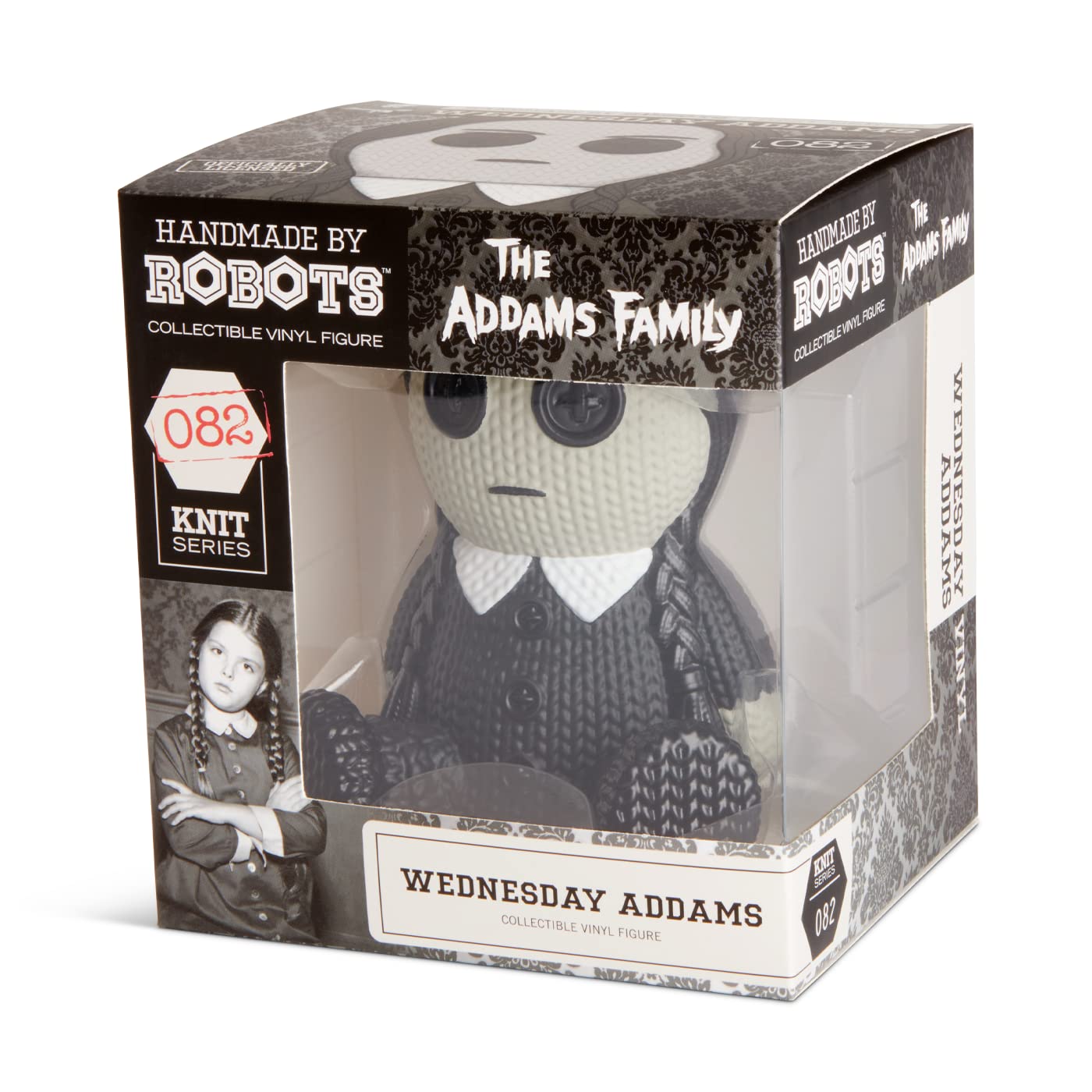 Wednesday Addams Handmade By Robots Full Size Vinyl Figure