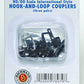 Bachmann Trains - Hook And Loop Couplers (3 Pair/Pack) - Appropriate For Most Thomas & Friends Engines And Rolling Stock - Ho Scale