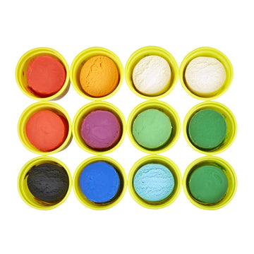Play-Doh Jewel Colors Bulk 12-Pack Of 4-Ounce Cans, Easter Basket Stuffers For Girls & Boys, Party Favors, Kids Arts & Crafts, Preschool Toys, Ages 2+