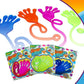 Ja-Ru Giant Glitter Sticky Hands (3 Toys Assorted) Large Stretchy Hand. Halloween Party Favors, Goodie Bag Stuffers & Classroom Prizes. Sensory Slap Toys For Kids. Piñata Stuffing. 414-4A