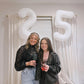 White 2 Balloon, Translucent Number Balloons 40 Inch, 2Nd Balloon Number Birthday Decorations, Second Two Birthday Party Supplie
