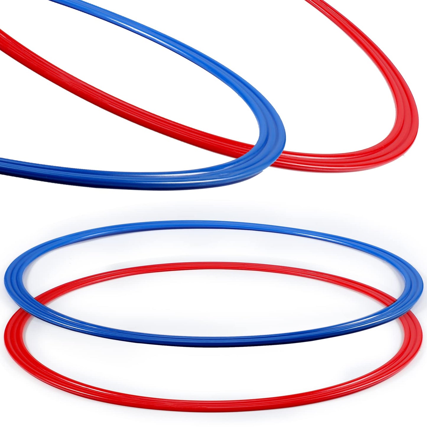 Libima Obstacle Course Ring Set Exercise Hoop Large Hoop Plastic Toys Playground Toys For Gymnastics Practice Party Games Educat