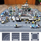 Homikidy Road Base Plates For City Road Building Block,12 City Street Plates,10'X10'Road Baseplates For City Street