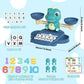 Hopeeye Dinosaur Kindergarten Preschool Learning Activities Math Counting Matching Letter Toys - Toddler Educational Toys For 3