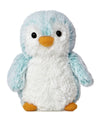 Aurora® Playful Pompom Penguin™ Brights Stuffed Animal - Vibrant Companions - Endless Fun - Blue 6 Inches