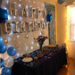 iPartycool 50Pcs Birthday Balloon Decoration Set, 10" Latex & Foil, Ecofriendly Star Kit, Model HB2S