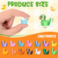 Junkin 700 Pcs Mini Resin Duck Glowing in The Dark Little Tiny Ducks Miniature Figures Dollhouse Ornament Potted Plants Cake Dec
