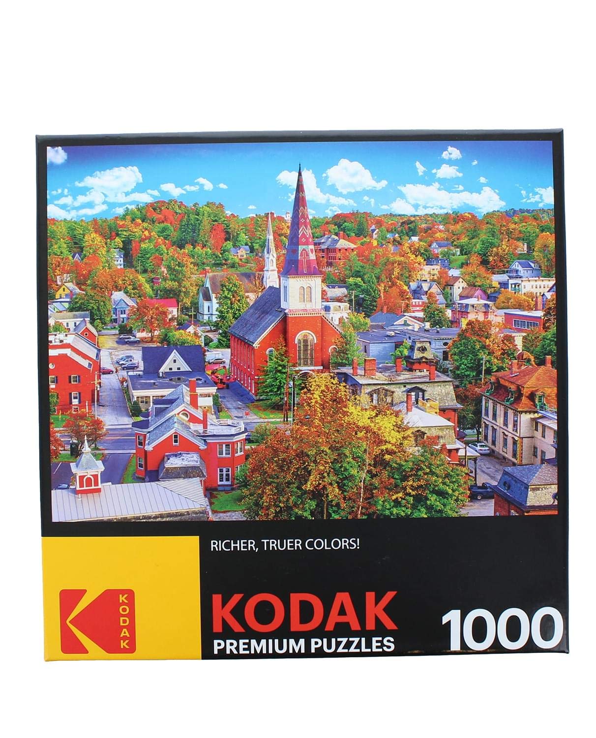 Roseart - Kodak Premium - Montpelier, Vermont Townscape - 1000 Piece Jigsaw Puzzle For Adults