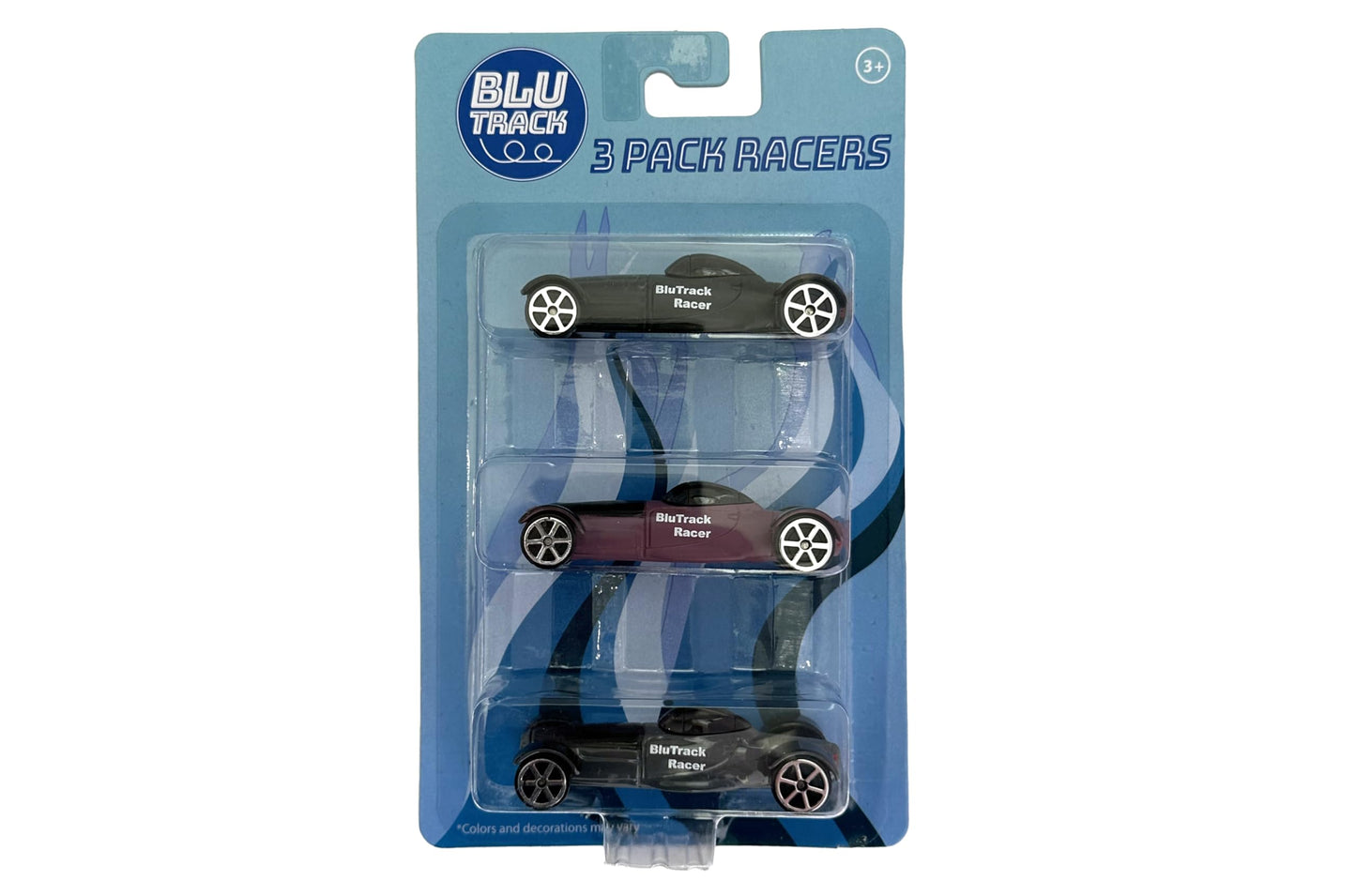 Blu Track Racers (3 Pack) (Midnight)