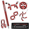VYWmna Fidget Pen - Decompression Magnetic Metal Toy Pen, Multifunctional Desk Writing Tool, Red