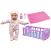 New Adventures Crib Time Fun - 12 Doll Playset, Children'S Pretend Play, Ages 2+