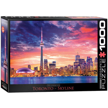 Eurographics Toronto Jigsaw Puzzle (1000-Piece) , Blue