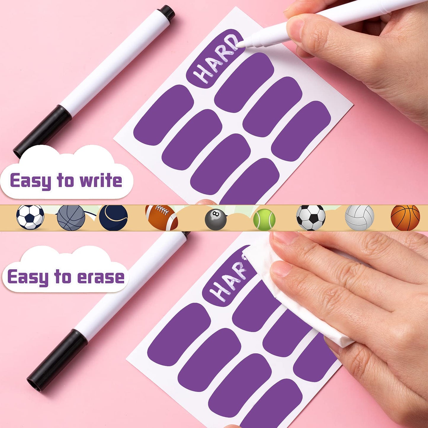 160 Pieces Sports Eye Stickers For Kids Football Eye Lettering Softball Baseball Face Stickers Lacrosse Fans Eye Strips With 2 P