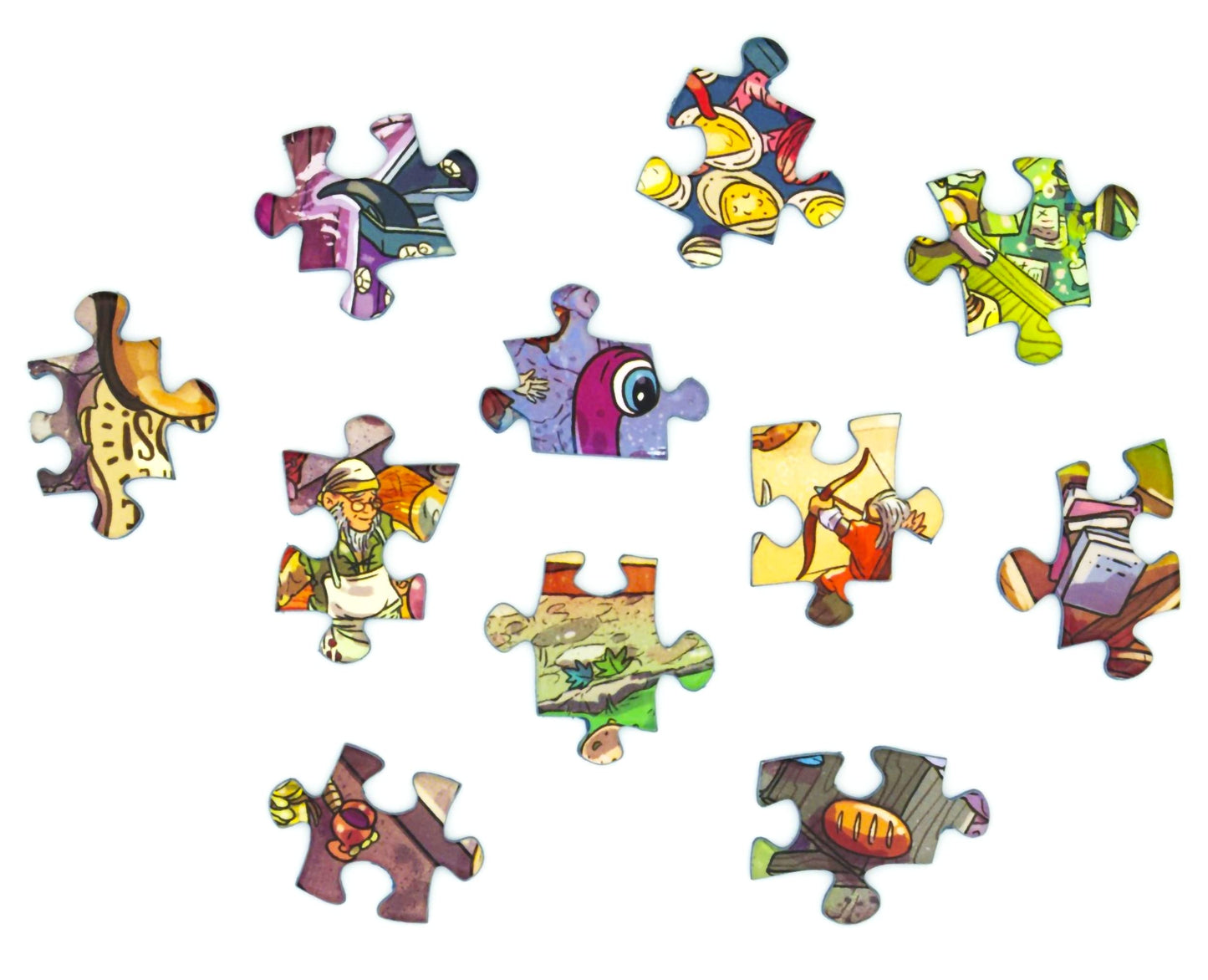 Magic Puzzle Company 1000-Piece Jigsaw Puzzle - The Puzzled Patron - Series Three - Paper Material