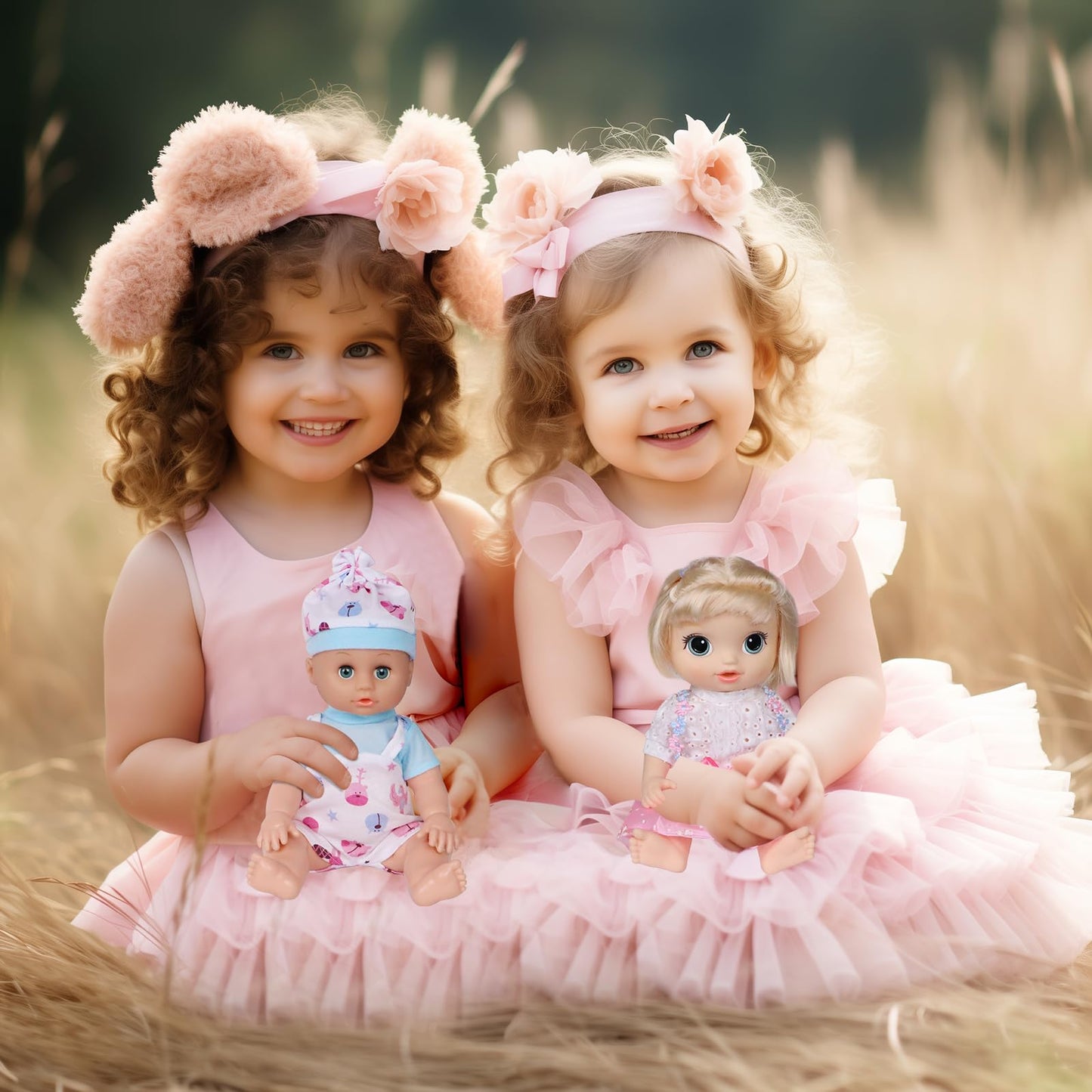 Artst Doll Clothes,12 Inch Baby Doll Clothes 6 Sets Include 5 Caps Fit For 10 Inch /11 Inch/ 12 Inch Baby